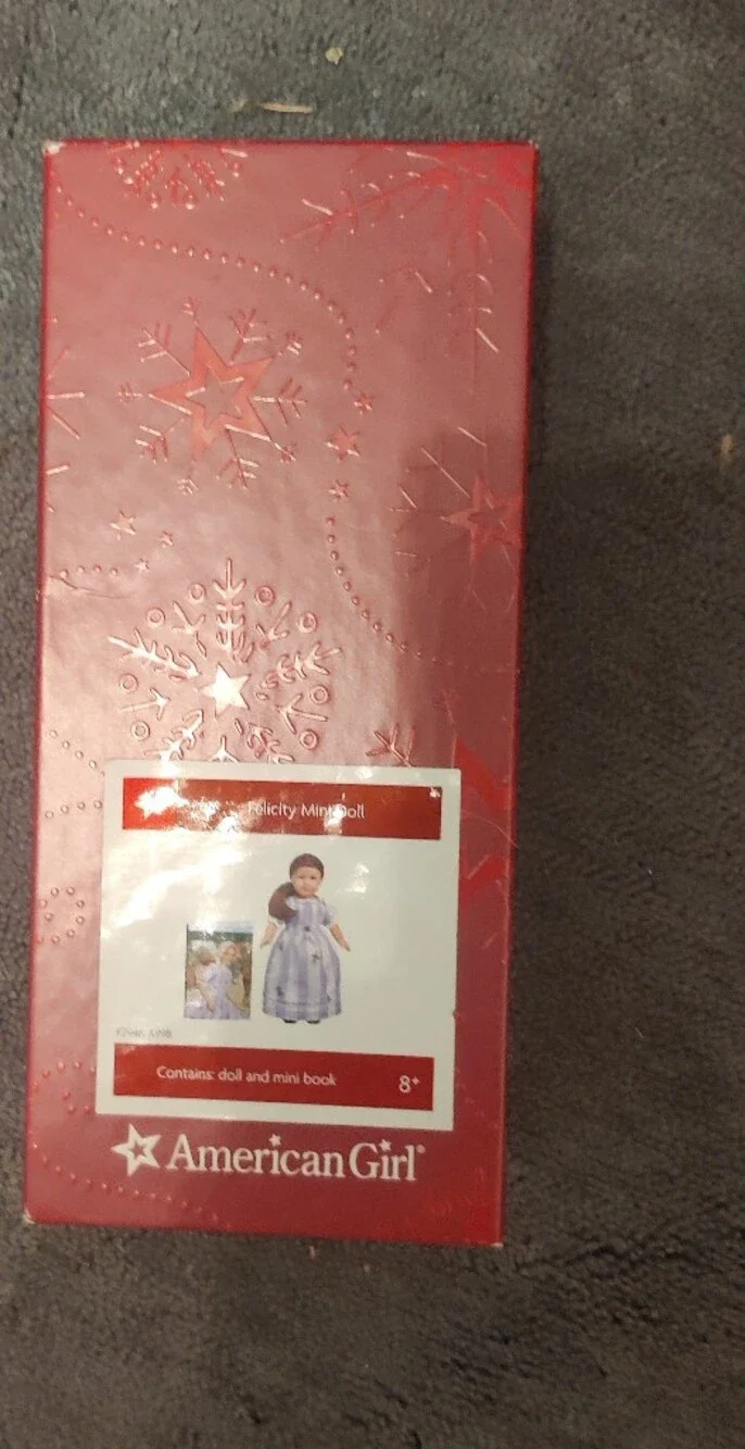 American Girl Doll Felicity Mini Doll In Box